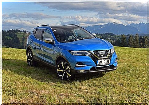 Nissan Qashqai: front