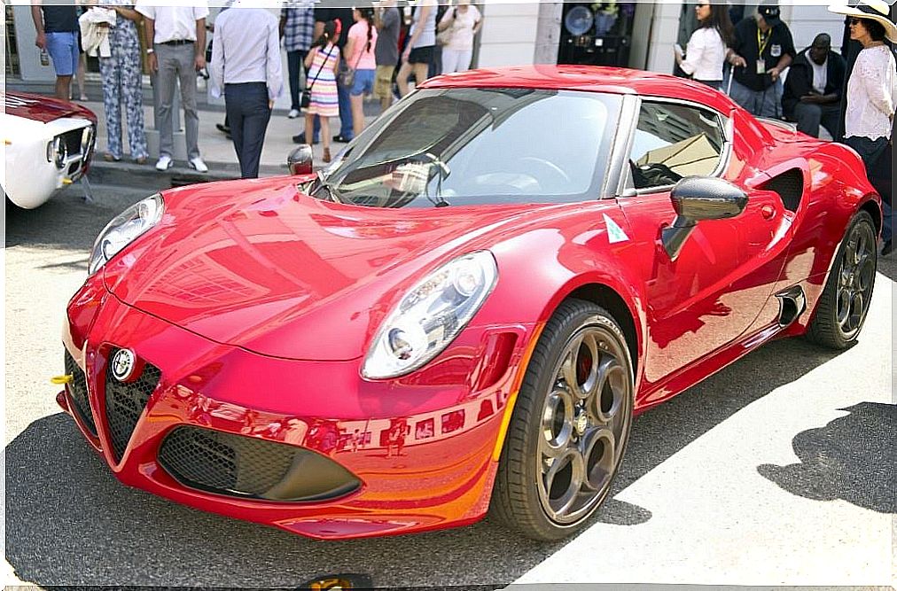 alt = "Alfa Romeo 8c true sports car"