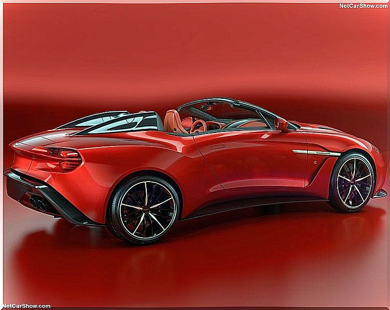 Aston Martin Vanquish Zagato Speedster - Rear