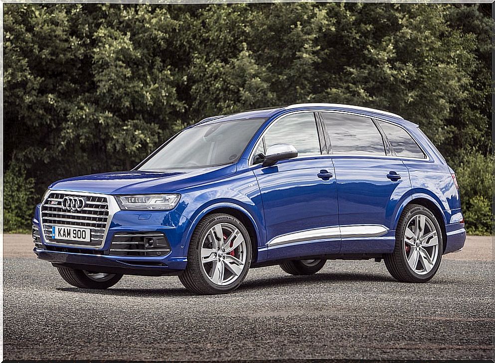 Audi Q7: side