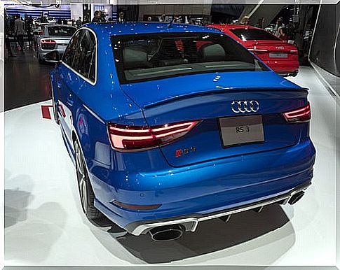 Audi RS3: rear