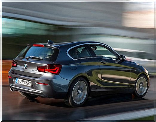 BMW 1 Series: rear