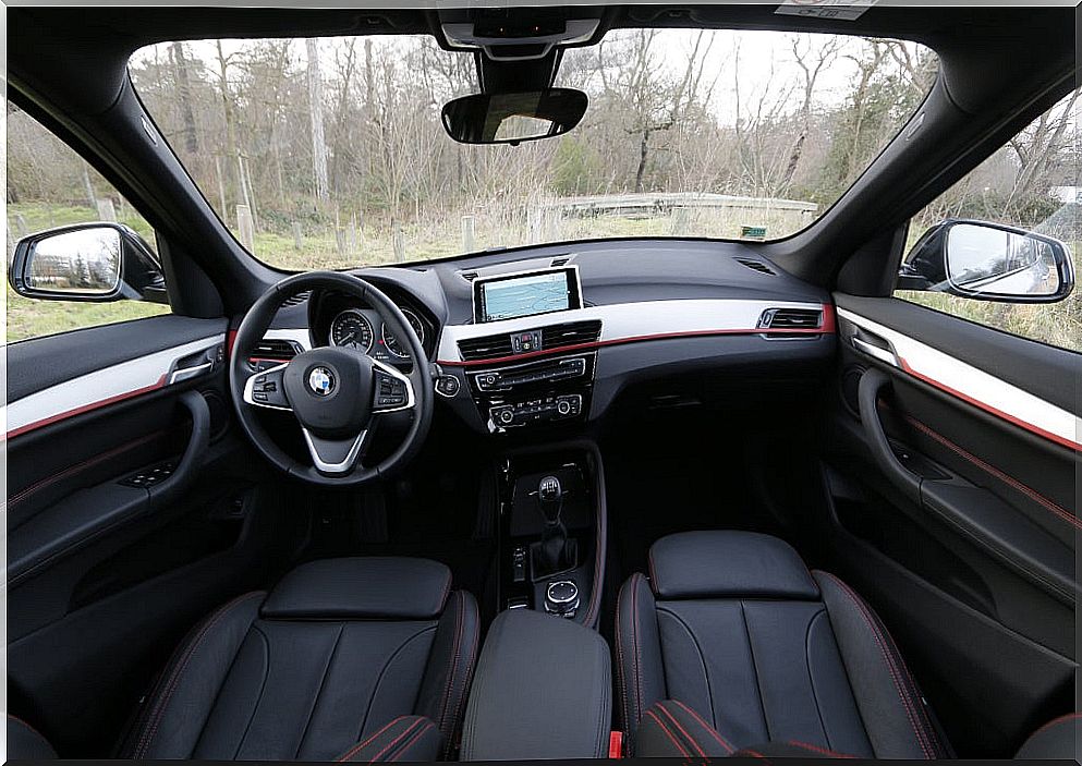 BMW X1: interior