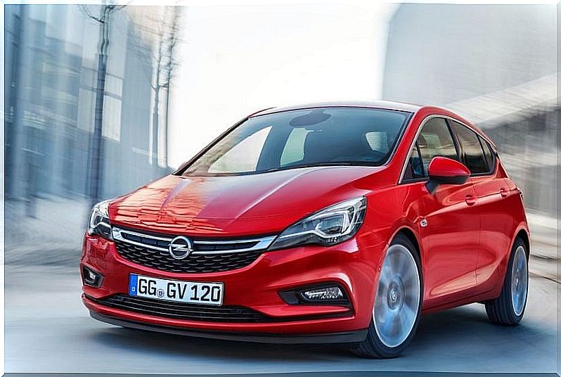 New Opel astra.