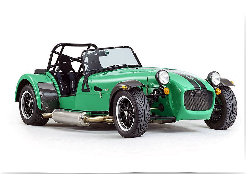 Caterham Seven 360, put your helmet on