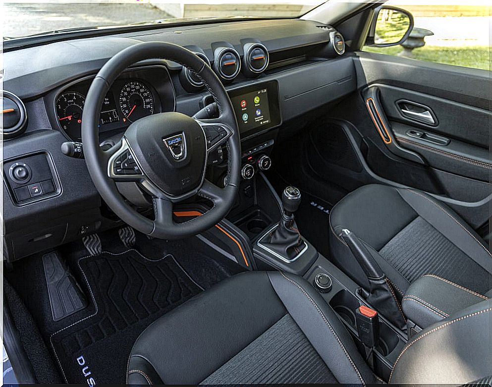 Dacia Duster Extreme: interior.