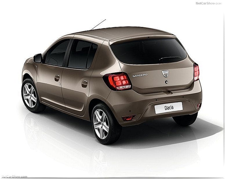 Dacia Sandero: rear