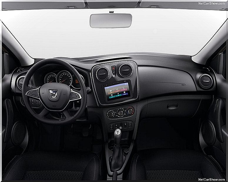 Dacia Sandero: interior