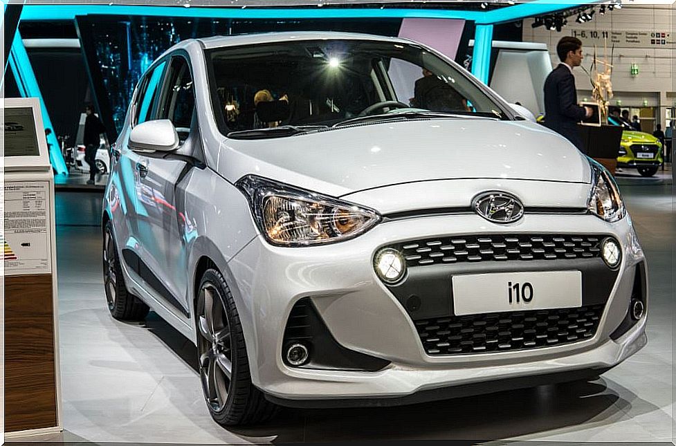 New Hyundai i10: front