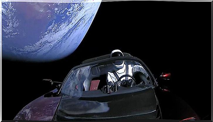 Tesla has sent a car into space.