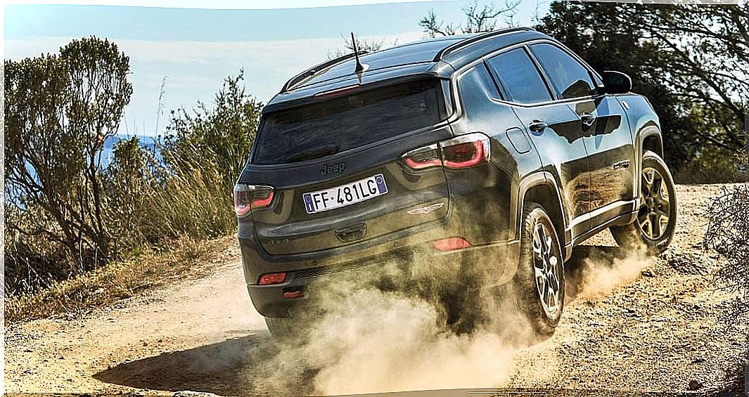 Rear exterior image of the new Jeep Compass 2017