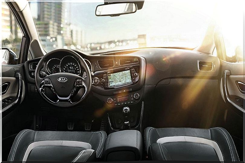 Interior of the new Kia Cee´d