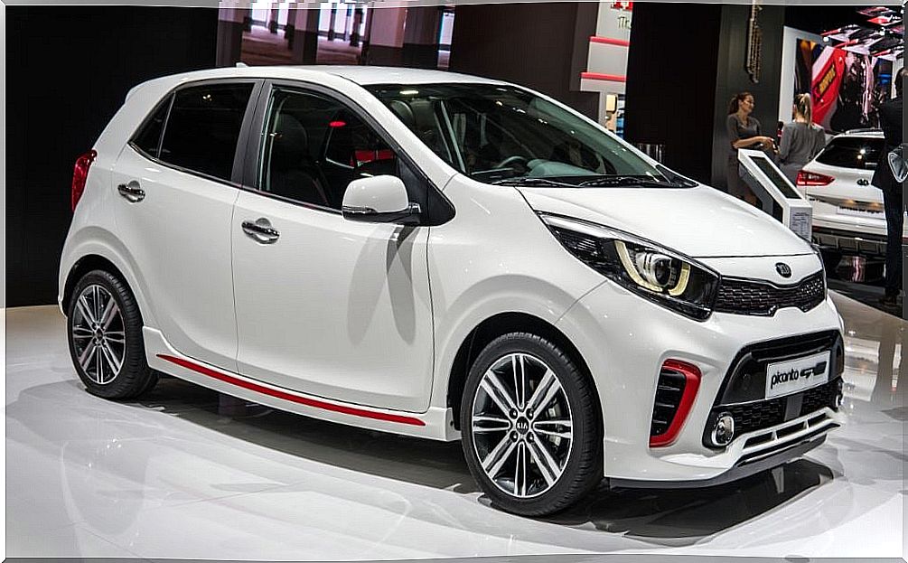 New model of the Kia Picanto utility