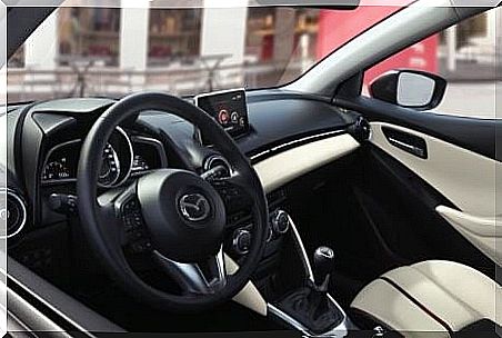 image of the interior of the new Mazda 2