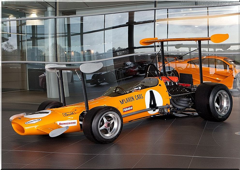 McLaren M7A Cosworth, a 'piece' of Woking history