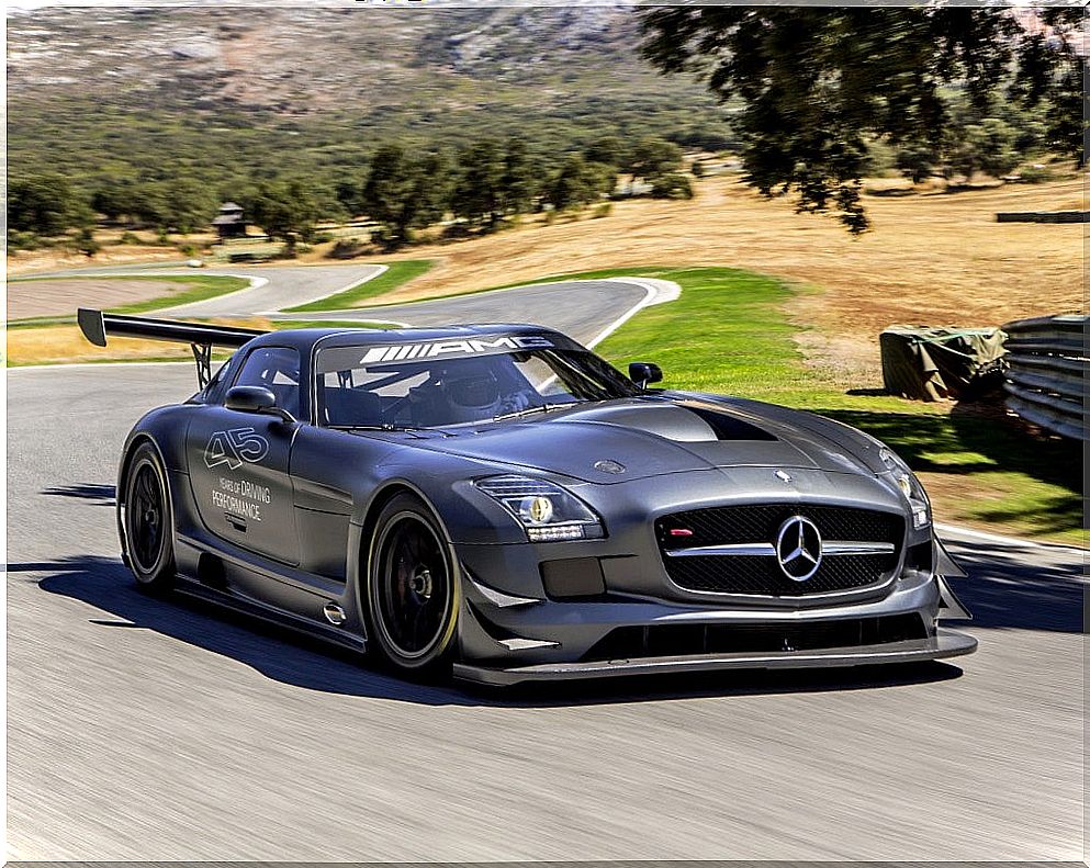 Mercedes SLS AMG GT3 45th anniversary