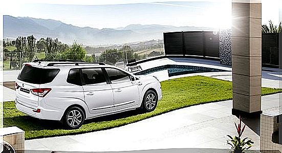 Exterior design of the new SsangYong Rodius.