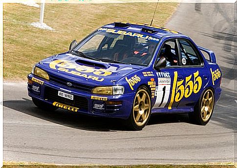 Subaru Impreza 555 rally