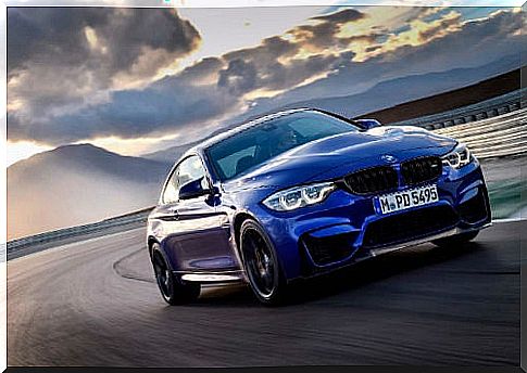 BMW M4 sports car