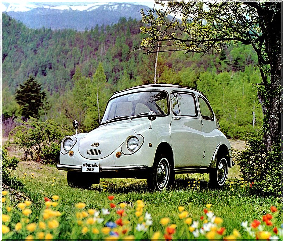 The Subaru 360 was the first car of the brand, and it has turned 60 years