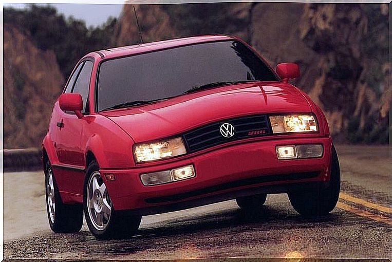 Volkswagen Corrado from the front.