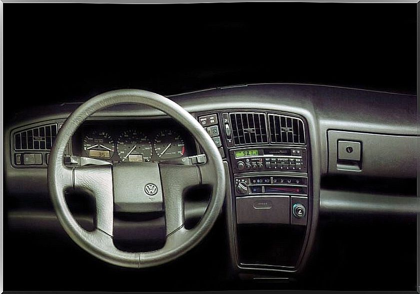 Volkswagen Corrado, interior.