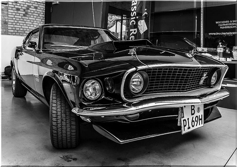 muscle car ford mustang 1964