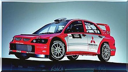 Mitsubishi Lancer Rally.